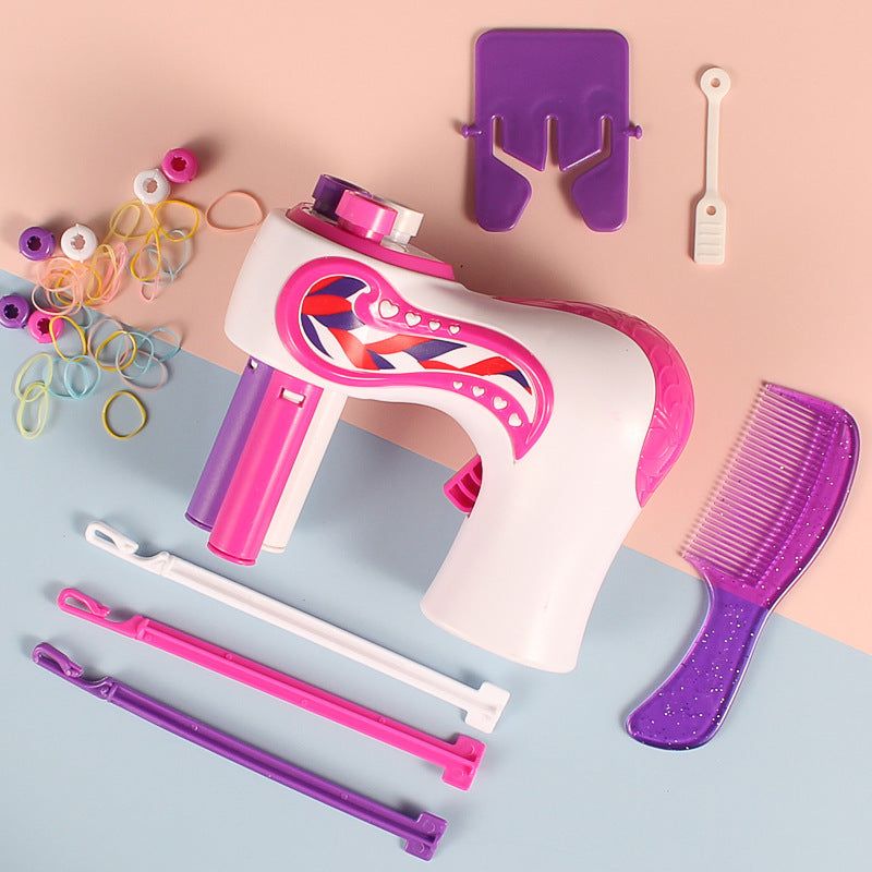 Child Automatic Baid Machine Child Toy Electric DIY Hair Styling Tool