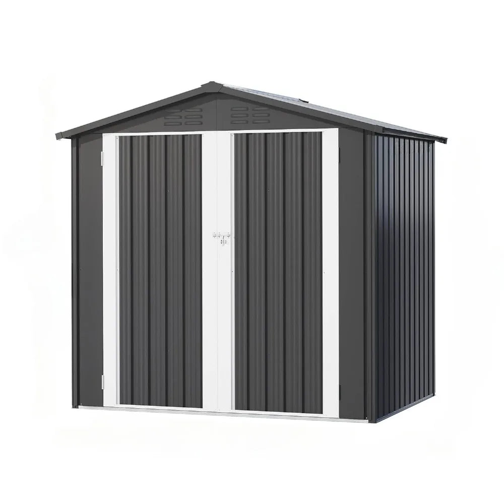 Heavy-duty Storage Room With Lockable Doors and Vents