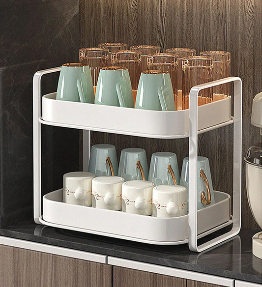 Cups Rack with Drain Tray