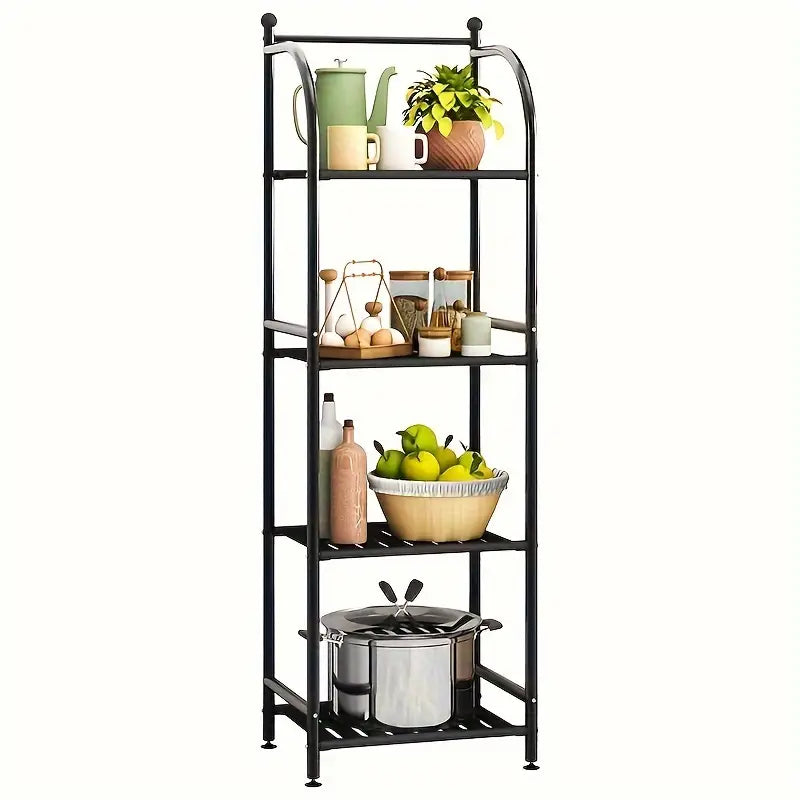 Four-layer Storage Rack Multi-layer Shelf For Toilet Bedroom Kitchen