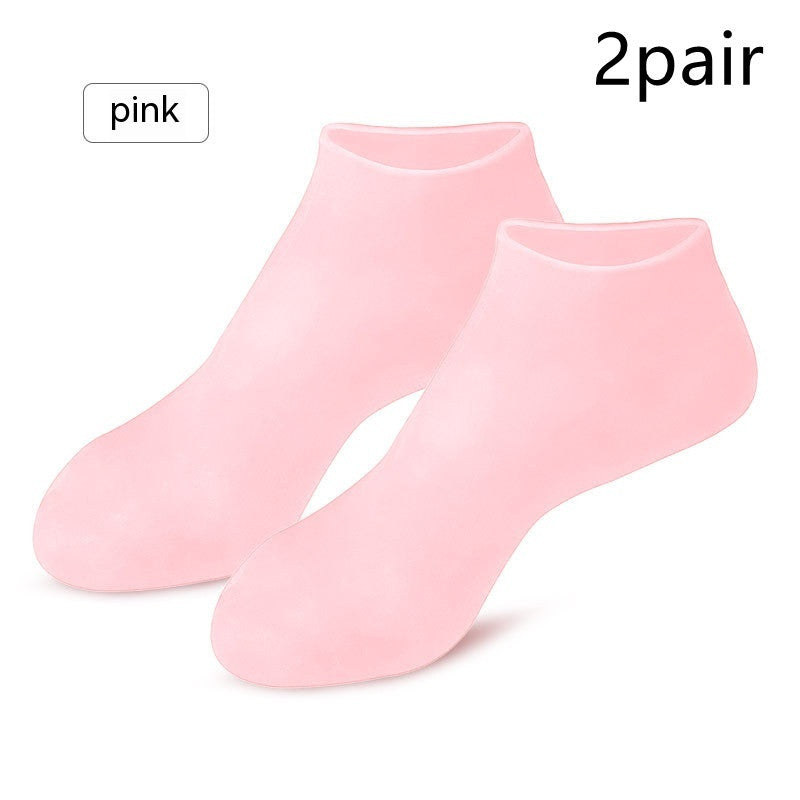 Foot Skin Care Elastic Socks Silicone Socks