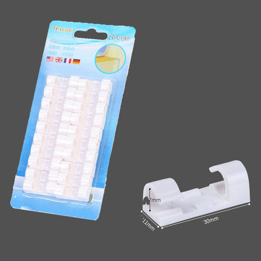 Self-adhesive Wiring Fixing Clip For Wire