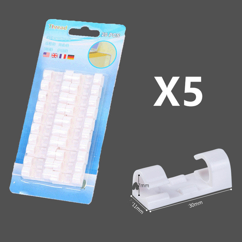 Self-adhesive Wiring Fixing Clip For Wire