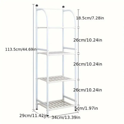 Four-layer Storage Rack Multi-layer Shelf For Toilet Bedroom Kitchen