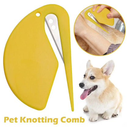 Pet Knotting Comb Painless Trim Hair
