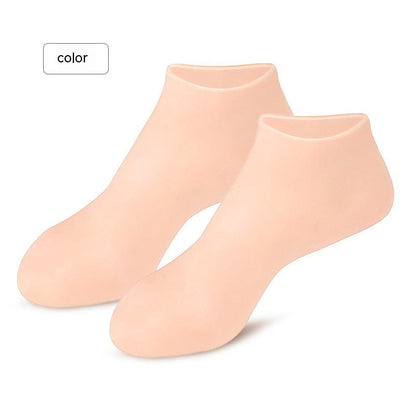 Foot Skin Care Elastic Socks Silicone Socks