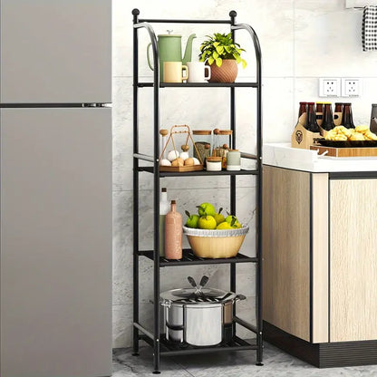 Four-layer Storage Rack Multi-layer Shelf For Toilet Bedroom Kitchen