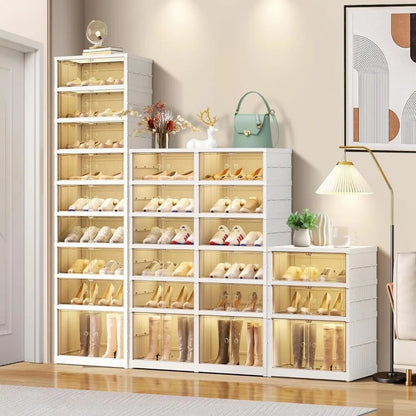 6-Tier Foldable Shoe Rack Organizer