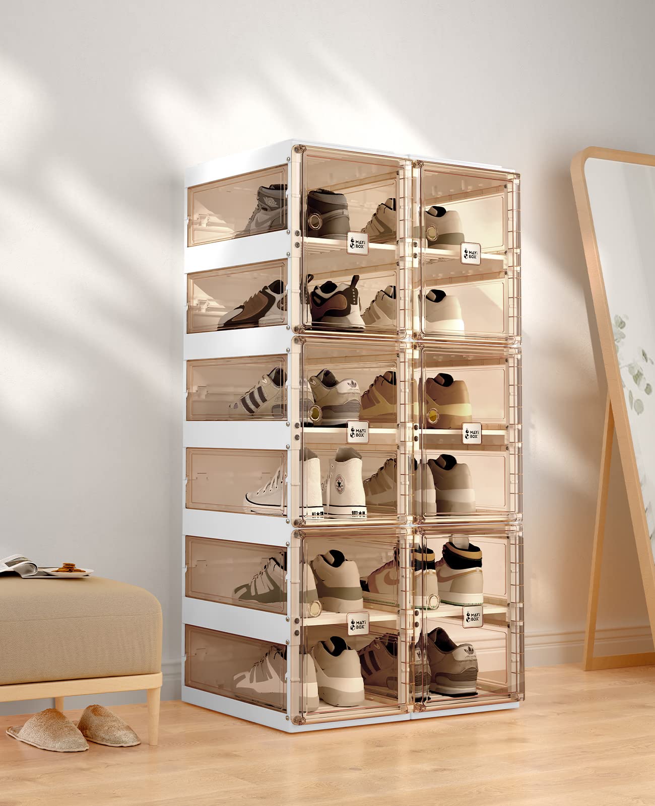 Quick Installation Foldable Shoe Rack.Shoe Organizers