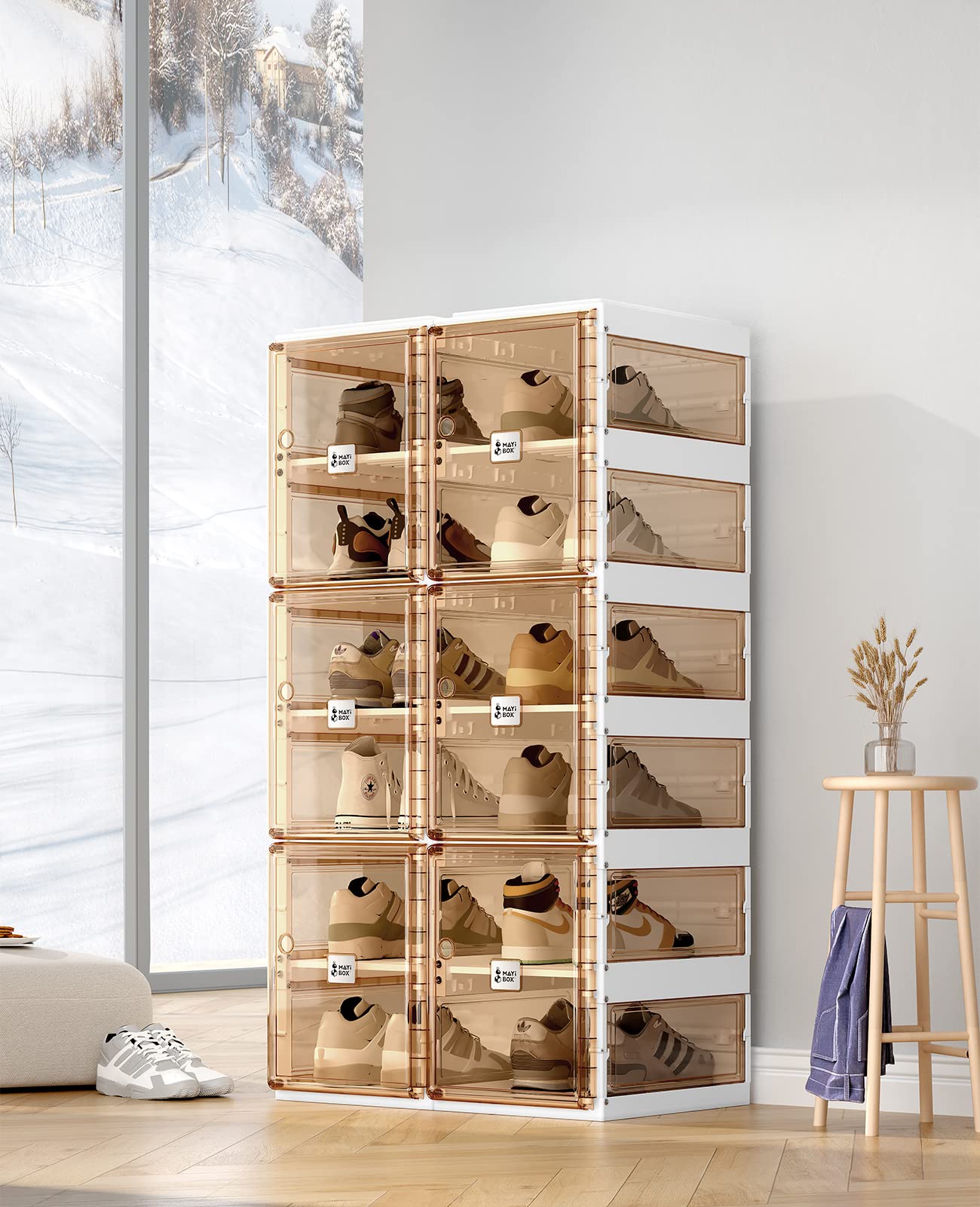 Quick Installation Foldable Shoe Rack.Shoe Organizers