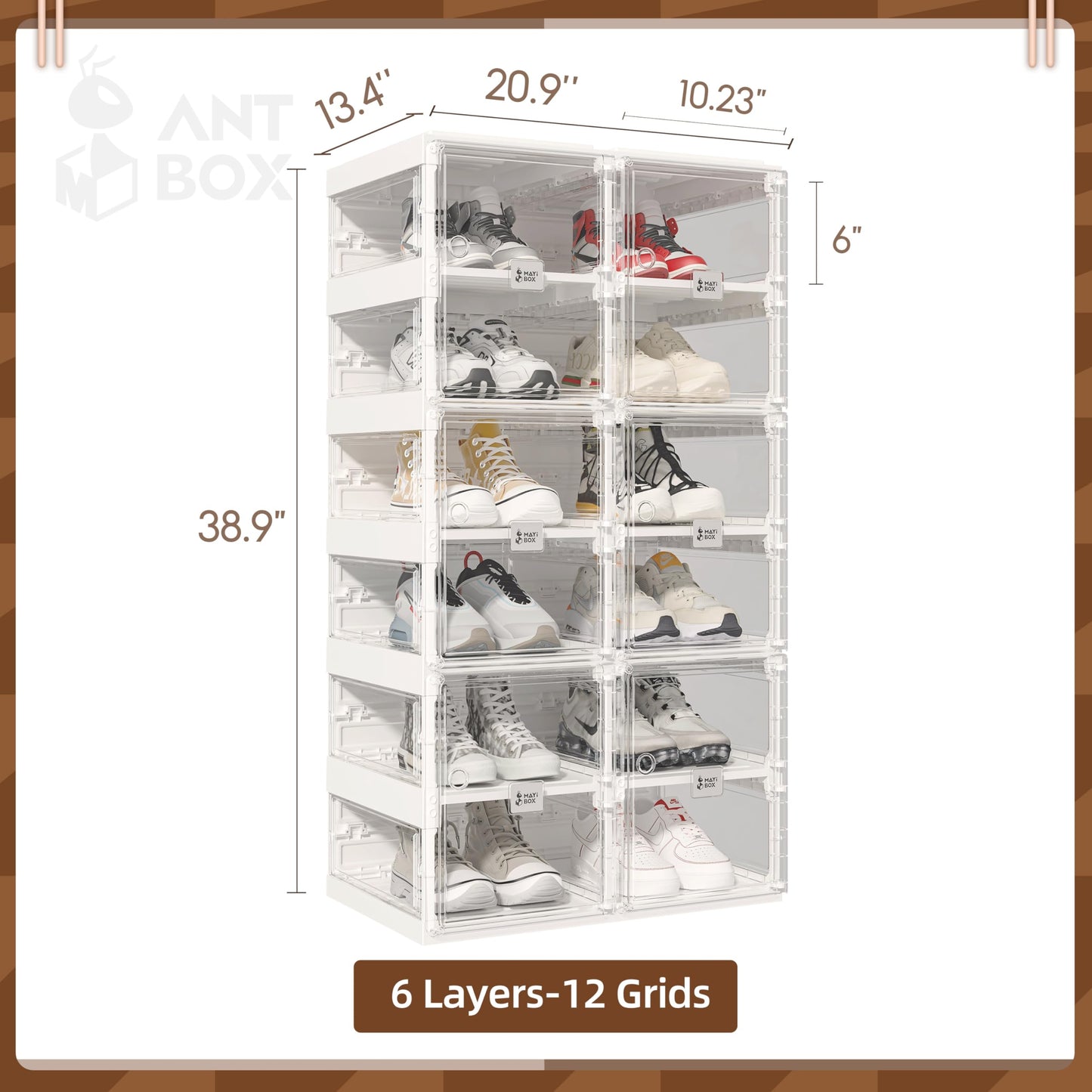 Quick Installation Foldable Shoe Rack.Shoe Organizers