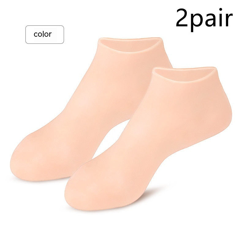 Foot Skin Care Elastic Socks Silicone Socks