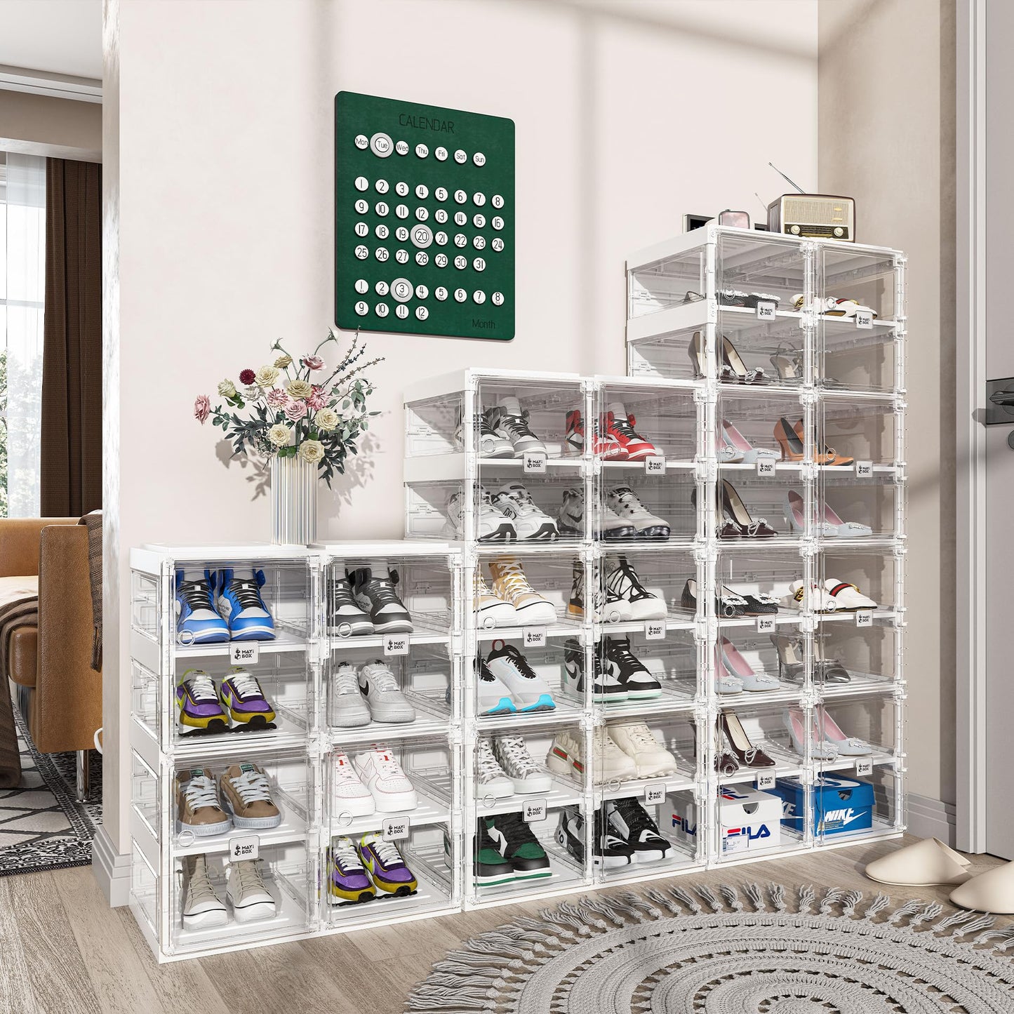 Quick Installation Foldable Shoe Rack.Shoe Organizers