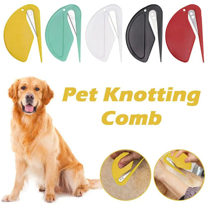 Pet Knotting Comb Painless Trim Hair