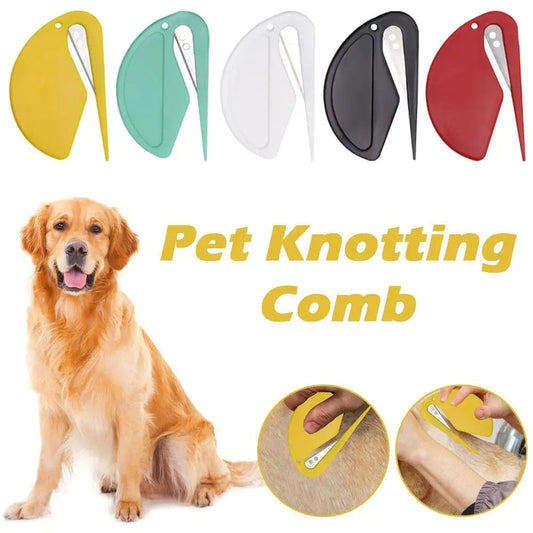 Pet Knotting Comb Painless Trim Hair