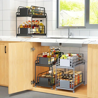 Large Pull-out Type Storage Organizer