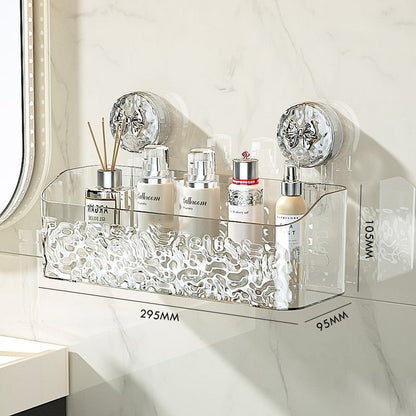 Glacier Pattern Suction Cup Shelf