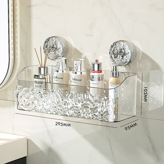 Glacier Pattern Suction Cup Shelf