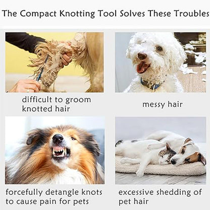 Pet Knotting Comb Painless Trim Hair