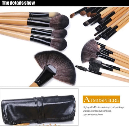 Gift Bag Of  24 pcs Makeup Brush Sets