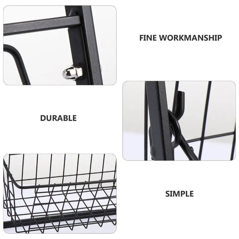 Double-Layer Kitchen & Bathroom Organizer Shelf
