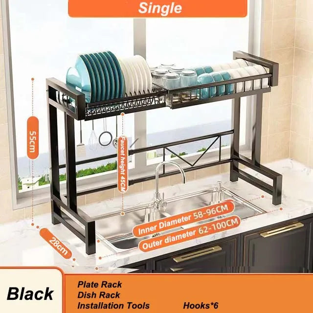 Kitchen Storage Shelf Above The Sink