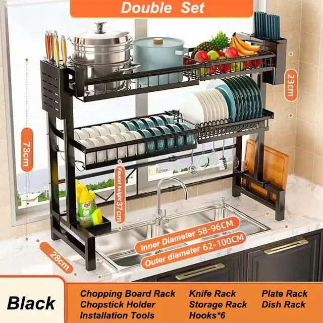 Kitchen Storage Shelf Above The Sink
