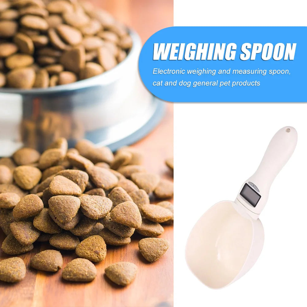 Digital Pet Food Scale and Measuring Spoon