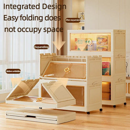 Storage cabinet multi-layer household snack toy