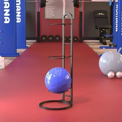 Portable Basketball Storage Rack – Vertical Ball Holder