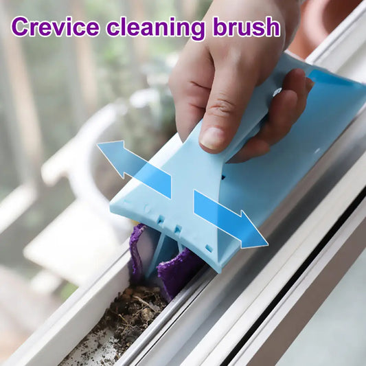 Door and Window Track Cleaning Brush Handheld Gutter Cleaning Tool