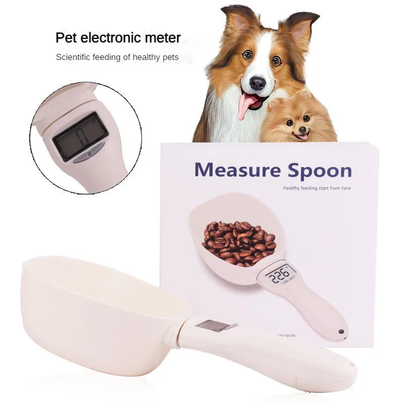 Digital Pet Food Scale and Measuring Spoon