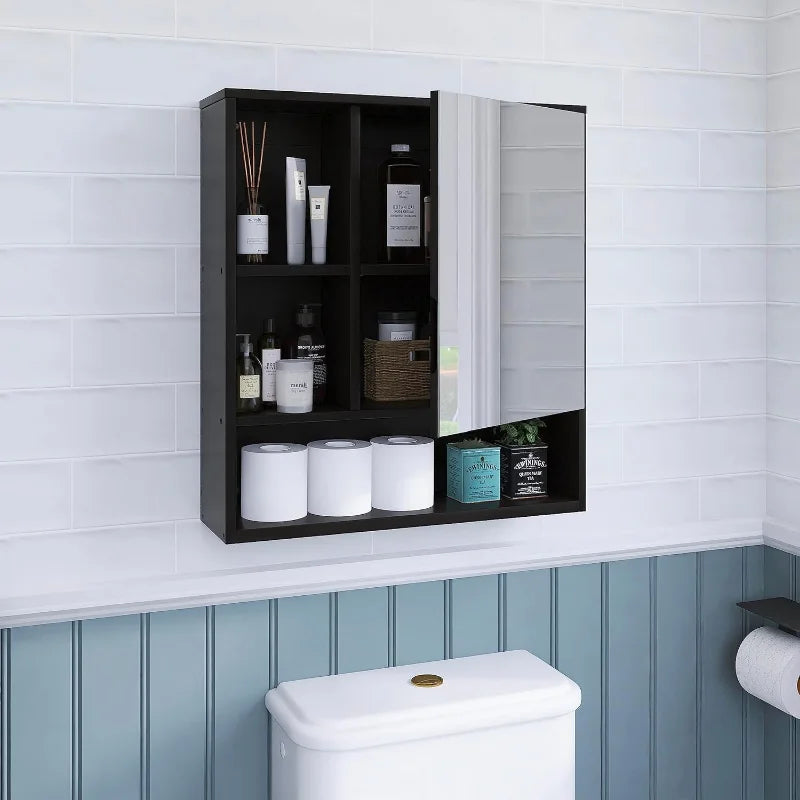 Bathroom Mirror Cabinet Wall Mounted