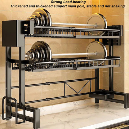 Kitchen Storage Shelf Above The Sink