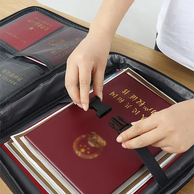 Portable Office Document Storage Bag