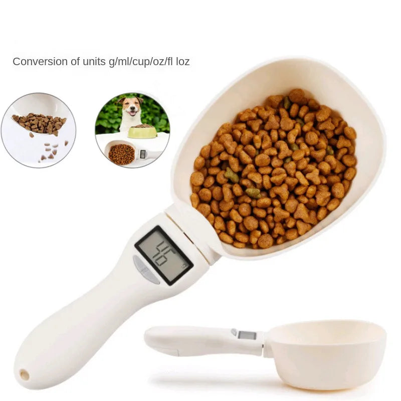 Digital Pet Food Scale and Measuring Spoon