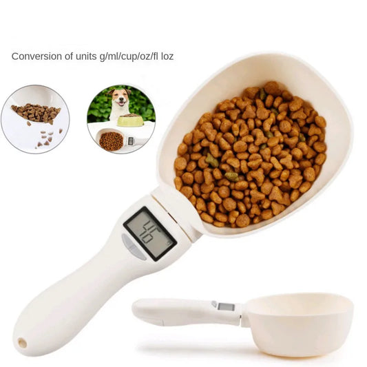 Digital Pet Food Scale and Measuring Spoon