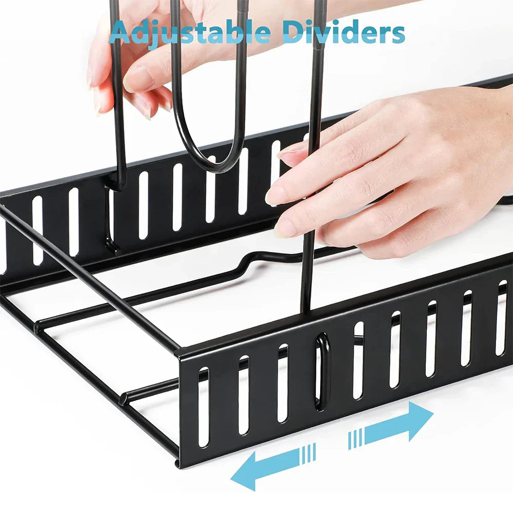 8 Tiers Pan Pot Organizer Rack