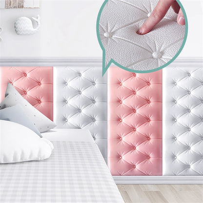 3D Self-Adhesive Foam Wall Stickers - Anti-Collision Pads