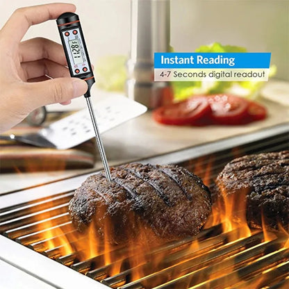 Food Thermometer Baking Temperature Measurement Electronic Probe Kitchen Cooking Temperature Measurement Pen