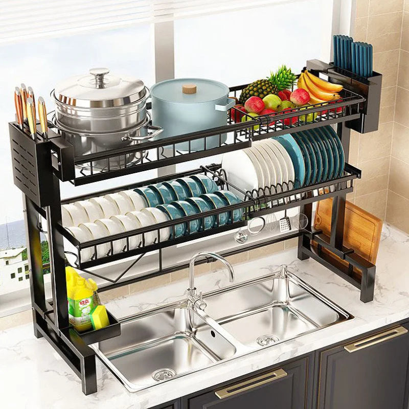 Kitchen Storage Shelf Above The Sink