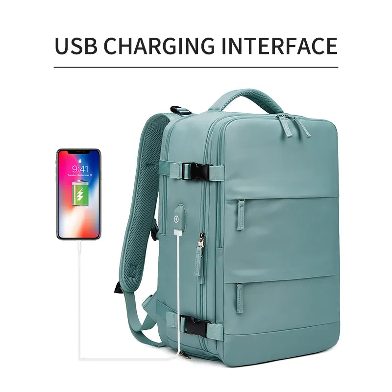 Laptop Backpack With USB charging