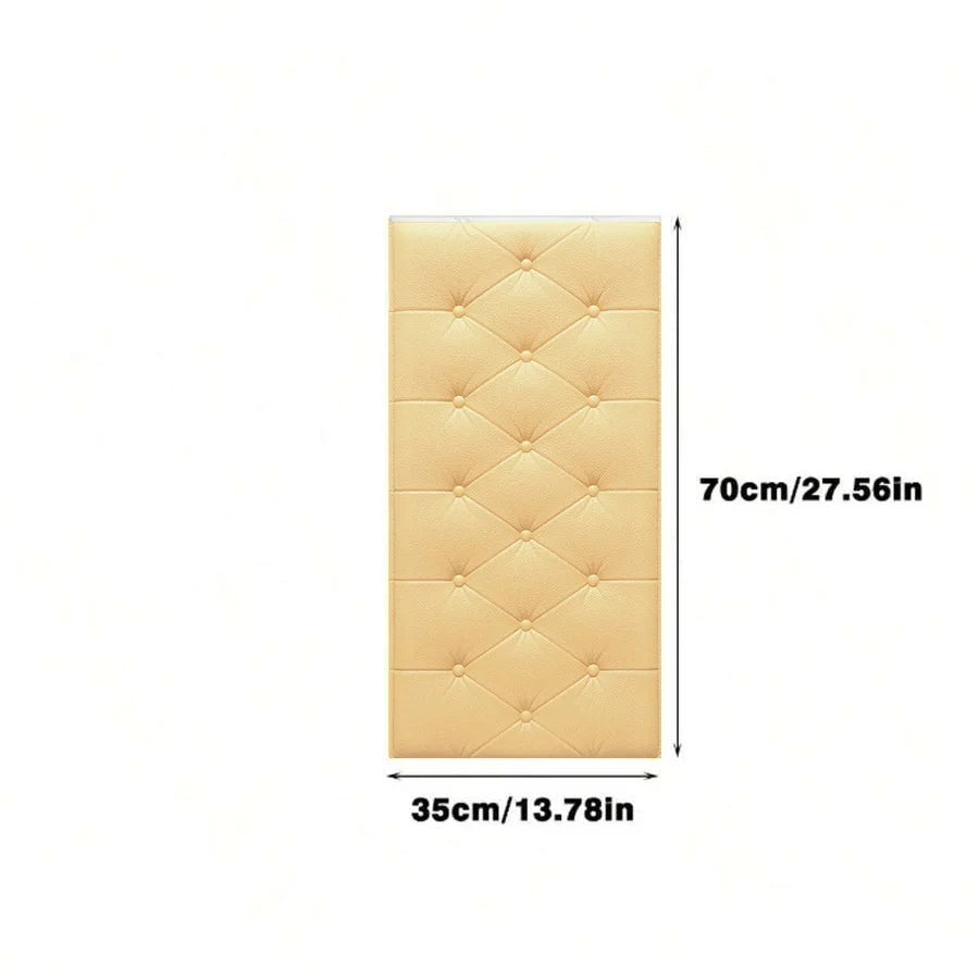 3D Self-Adhesive Foam Wall Stickers - Anti-Collision Pads