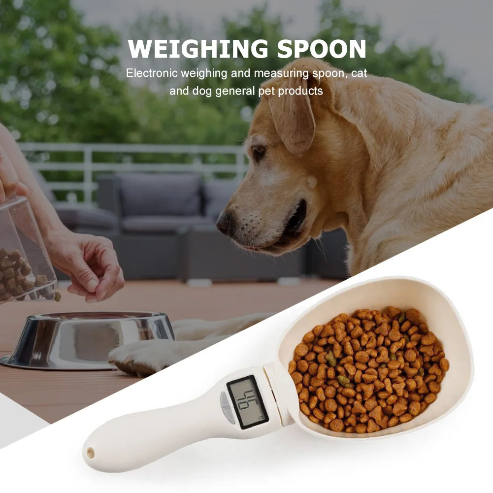 Digital Pet Food Scale and Measuring Spoon