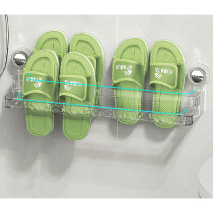 Suction Cup Retractable Slipper Rack