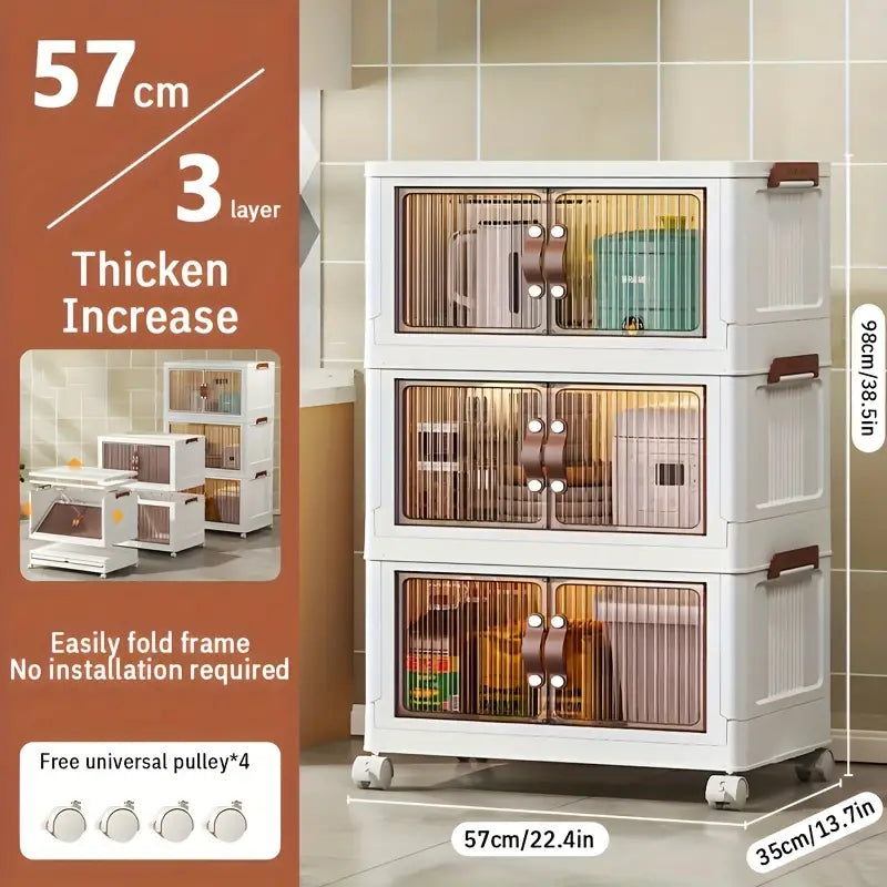 Multipurpose 5-layer Sundries Storage Cabinet