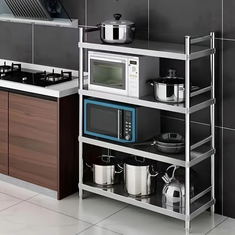 Four-layer Microwave Oven And Oven Storage Rack