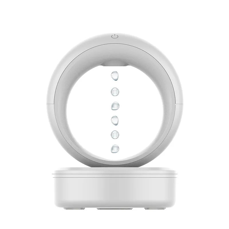 Anti-gravity Air Humidifier - 680ML Water Drop Aroma Diffuser Essential Oil