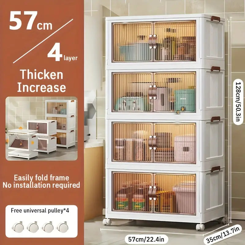 Multipurpose 5-layer Sundries Storage Cabinet