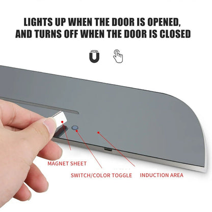 Customized Dynamic LED Welcome Pedal Car Scuff Plate - Pedal Threshold Door Sill Pathway Light, USB Power